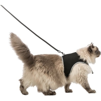 Trixie Kattentuig Soft Met Riem Assorti 24 - 42 CMX1,2 MTR - Best4pets.nl