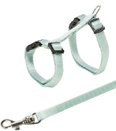 Trixie Kittentuig Met Riem Assorti 19 - 31 CM / 1,20 MTR X 8 MM - Best4pets.nl