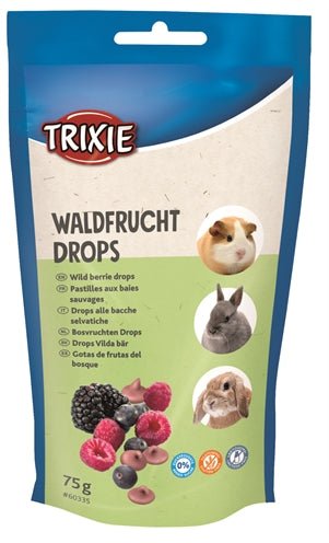 Trixie Knaagdier Drops Bosvruchten 75 GR - Best4pets.nl