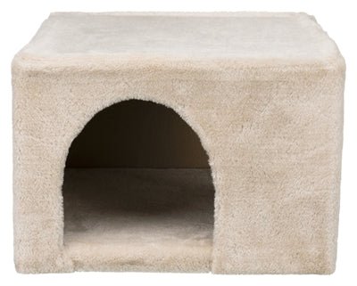 Trixie Knaagdierhuis Iglo Pluche Beige 36X36X25 CM - Best4pets.nl