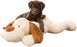 Trixie Knuffel Hondbenny Pluche Beige / Bruin 75 CM - Best4pets.nl