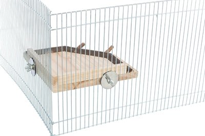 Trixie Landingsplaats Met Zitstokken Hout Naturel 19X19 CM - Best4pets.nl