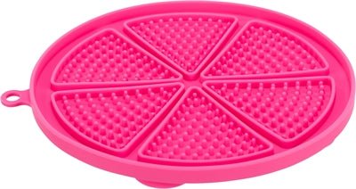 Trixie Lick'n'snack Mat Met Zuignappen Siliconen Roze 18 CM - Best4pets.nl