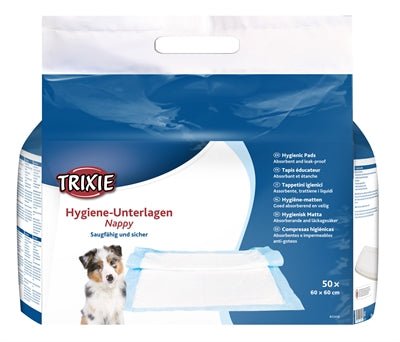 Trixie Nappy Puppy Pads 60X60 CM 50 ST - Best4pets.nl