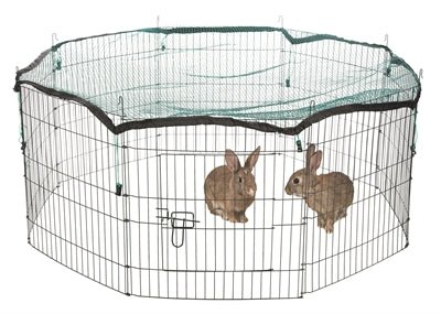 Trixie Natura Knaagdierren Met Beschermnet Groen DIA 150 CM 60X57 CM - Best4pets.nl