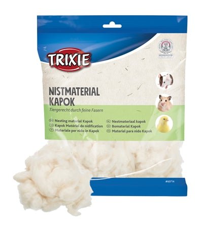 Trixie Nestmateriaal Kapok Creme - Best4pets.nl