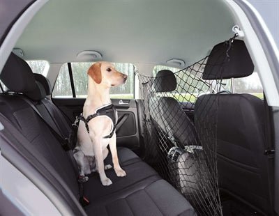 Trixie Net Voor Auto Zwart - Best4pets.nl