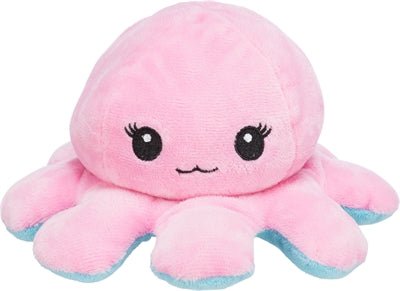 Trixie Octopus Omkeerbaar Pluche Roze / Lichtblauw 19 CM - Best4pets.nl