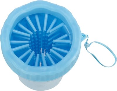 Trixie Pootreiniger Voor De Hond Silicone / Pp Blauw - Best4pets.nl