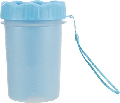 Trixie Pootreiniger Voor De Hond Silicone / Pp Blauw - Best4pets.nl