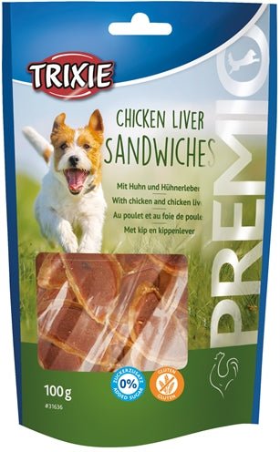 Trixie Premio Chicken Liver Sandwich Glutenvrij - Best4pets.nl