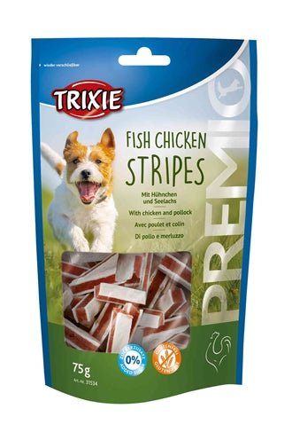 Trixie Premio Fish Chicken Stripes 75 GR - Best4pets.nl