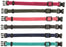 Trixie Puppy Halsbandset Fuchsia/Grafiet/Indigo/Bosgroen/Koraal 17 - 25 CM 6 ST - Best4pets.nl