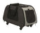 Trixie Reismand Trolley Zwart / Lichtgrijs 67X34X43 CM - Best4pets.nl