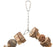 Trixie Ringschommel Hout / Dennenappels Naturel 18X18 CM - Best4pets.nl