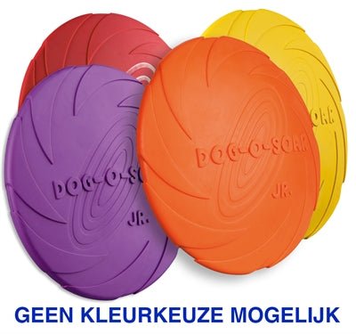 Trixie Rubber Frisbee Dog 0 Soar Assorti - Best4pets.nl