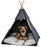 Trixie Schuilplaats Tipi Vilt Antraciet 70X70X70 CM - Best4pets.nl