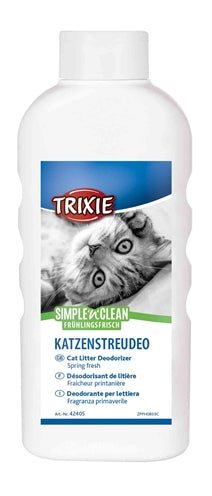 Trixie Simple'n'nclean Geurverdrijver Kattenbak Lentefris 750 GR - Best4pets.nl