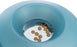 Trixie Slowfeeding Rocking Bowl Kunststof / Tpr Grijs / Blauw 23X23 CM 500 ML - Best4pets.nl