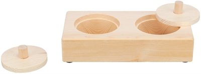 Trixie Snack Box Voor Ratten En Konijnen Hout - Best4pets.nl