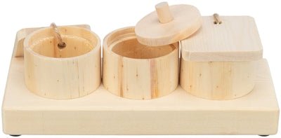 Trixie Snack Cups Voor Ratten En Konijnen Hout - Best4pets.nl