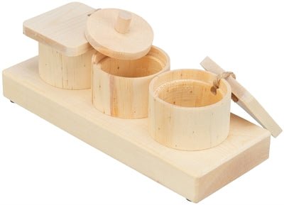 Trixie Snack Cups Voor Ratten En Konijnen Hout - Best4pets.nl