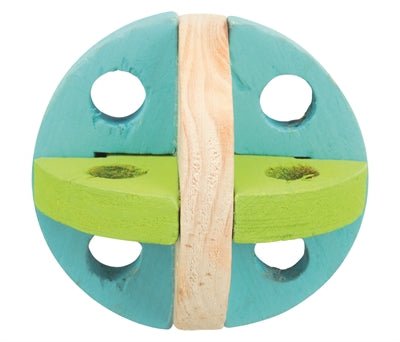 Trixie Speel En Snackbal Hout 8 CM - Best4pets.nl