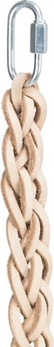 Trixie Speelgoed Veters Leer Met Houten Kralen Naturel 50 CM - Best4pets.nl