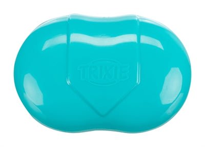 Trixie Textielborstel Zwart / Turquoise 7X10 CM - Best4pets.nl