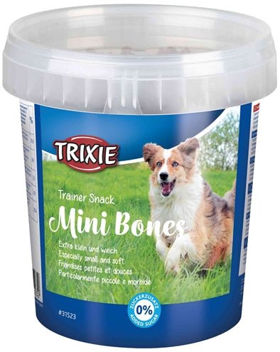 Trixie Trainer Snack Mini Botjes 500 GR - Best4pets.nl