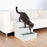 Trixie Trap Mdf Wit 40X45X38 CM - Best4pets.nl