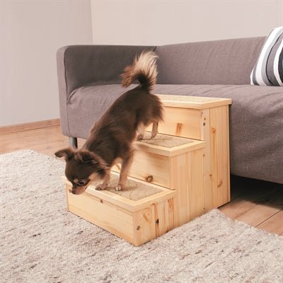 Trixie Trap Petstair Vurenhout 40X45X38 CM - Best4pets.nl