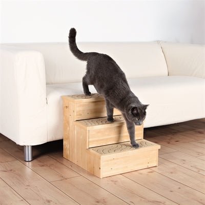 Trixie Trap Petstair Vurenhout 40X45X38 CM - Best4pets.nl