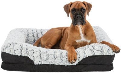 Trixie Vital Hondenmand Lino Hoekig Zwart / Grijs - Best4pets.nl