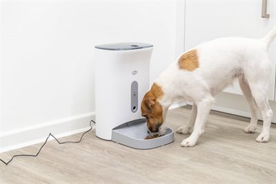 Trixie Voederautomaat Smart 2.0 Wit / Grijs - Best4pets.nl