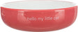 Trixie Voerbak / Drinkbak Kat Platte Neus Rood / Wit 300 ML 15 CM - Best4pets.nl