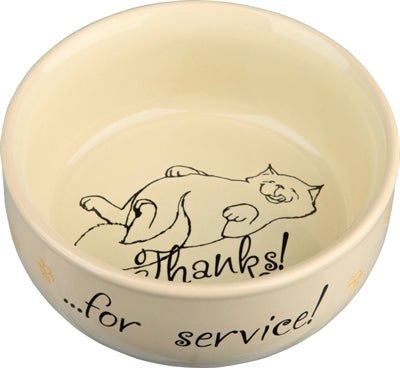 Trixie Voerbak Thanks For Service Assorti 15 CM 0,3 LTR - Best4pets.nl