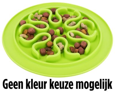 Trixie Voermat Slow Feed Silicone Assorti 24X24 CM - Best4pets.nl