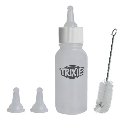 Trixie Zuigflesje Voedingsset Inclusief Borstel 57 ML - Best4pets.nl