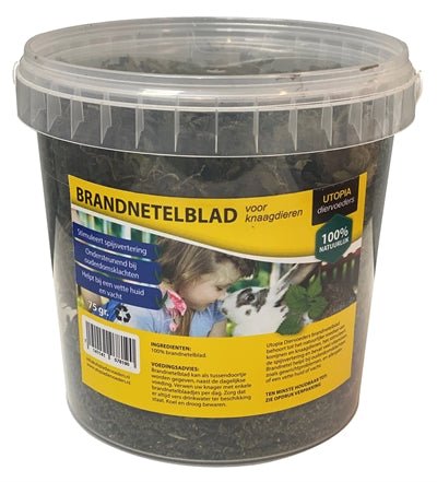 Utopia Brandnetelblad 75 GR - Best4pets.nl