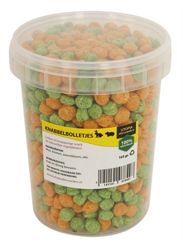 Utopia Knabbelbolletjes 165 GR - Best4pets.nl