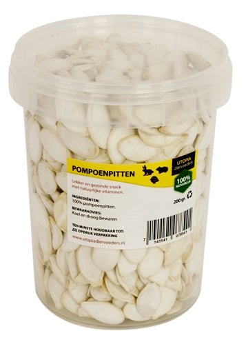 Utopia Pompoenpitten 200 GR - Best4pets.nl