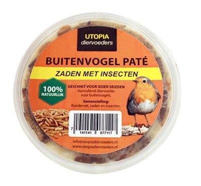 Utopia Vogelpate Met Zaden En Insecten - Best4pets.nl