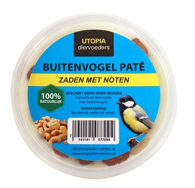 Utopia Vogelpate Met Zaden En Noten - Best4pets.nl