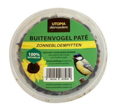 Utopia Vogelpate Zonnebloempitten - Best4pets.nl