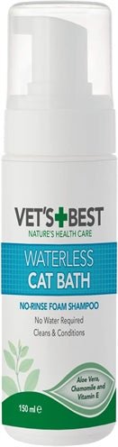 Vets Best Waterless Cat Bath 150 ML - Best4pets.nl