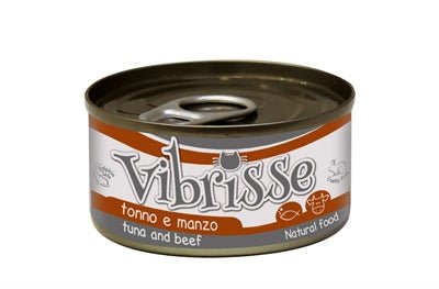 Vibrisse Cat Tonijn / Rund 70 GR (24 stuks) - Best4pets.nl