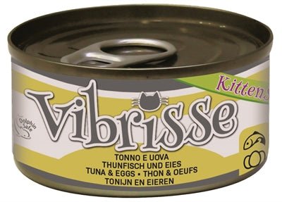 Vibrisse Kittens Cat Tonijn / Ei 70 GR (24 stuks) - Best4pets.nl