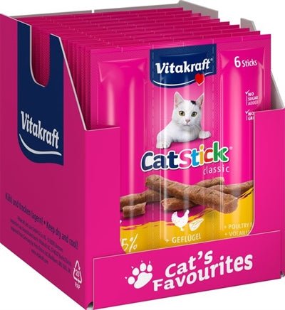 Vitakraft Cat - Stick Mini Gevogelte Met Lever - Best4pets.nl