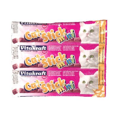 Vitakraft Cat - Stick Mini Kalkoen Met Lam 3 ST - Best4pets.nl